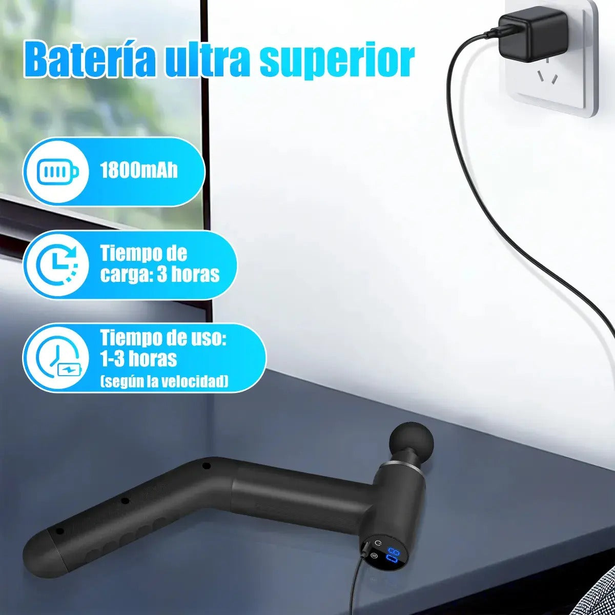 A610 Masajeador Con Extensor